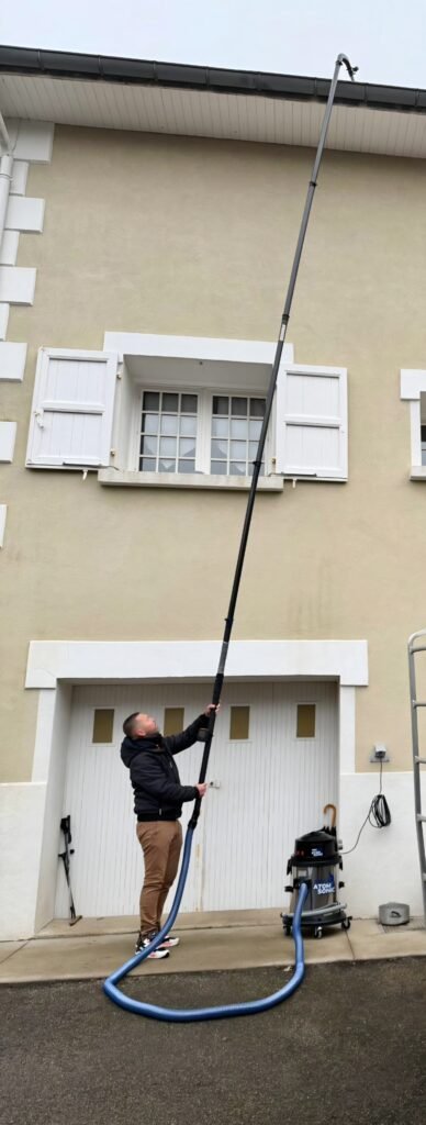 perche nettoyage gouttière